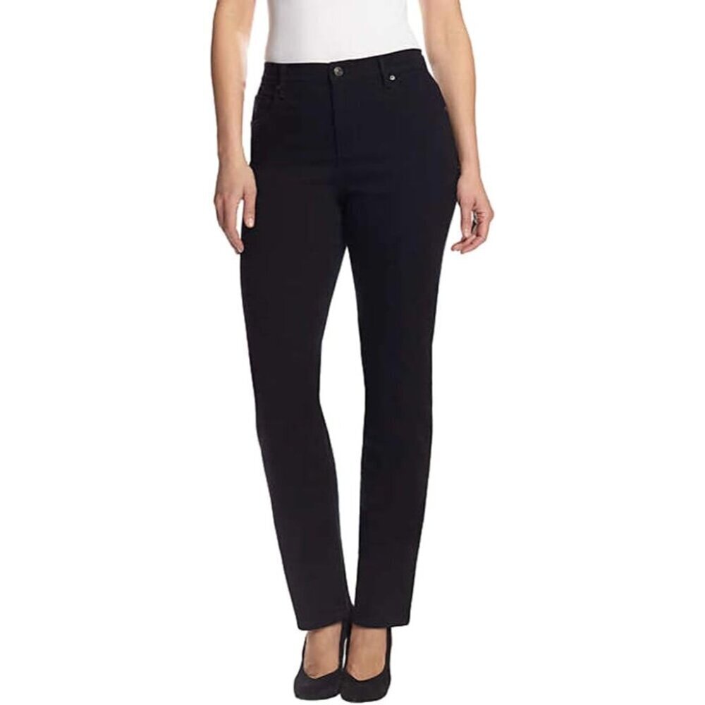 Women's High Rise Tapered Jeans Cotton Spandex Classic Fit Versatile